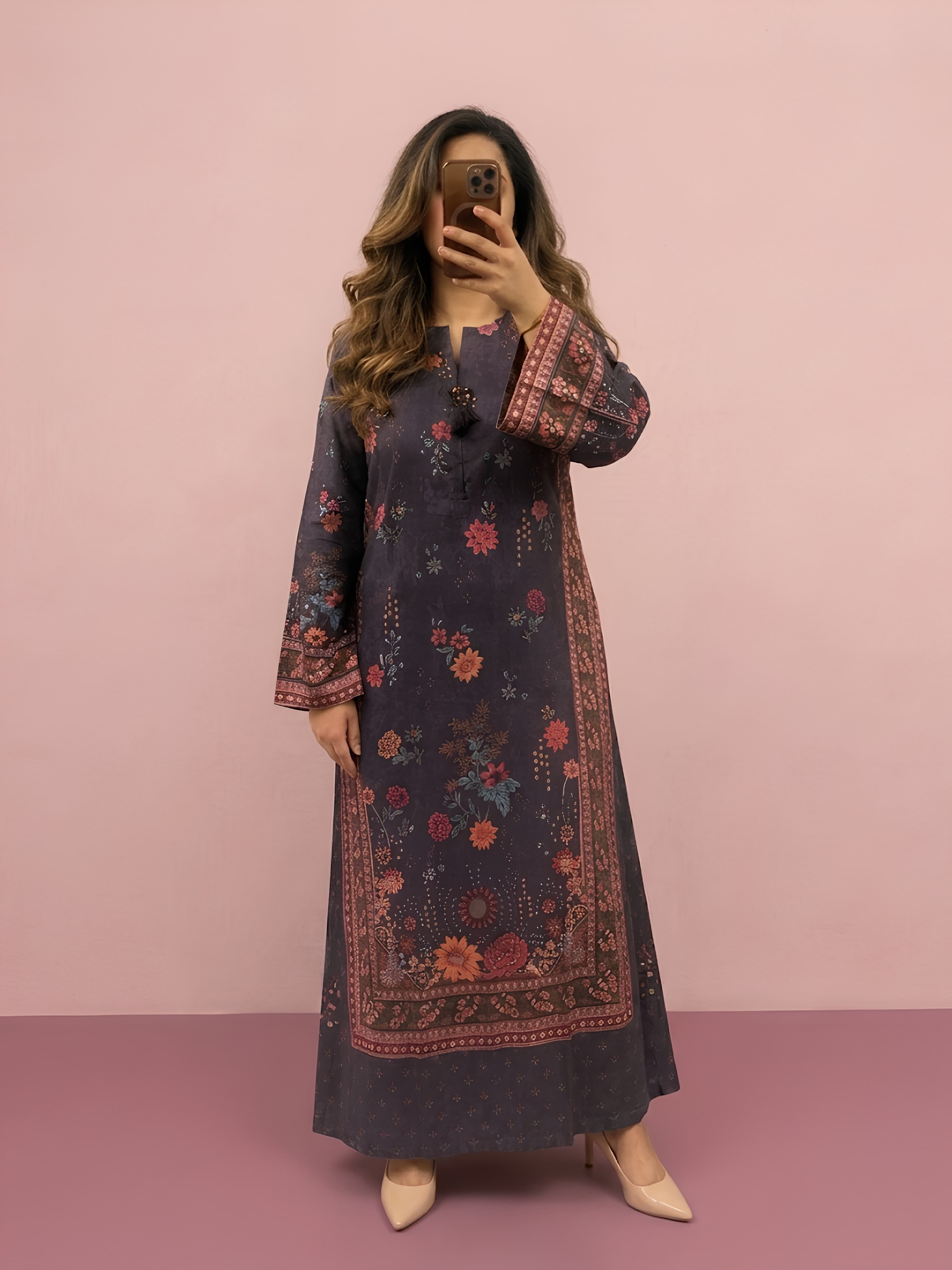 YY61 NEW spring summer slub coord set modern viral printed 2 piece coords viral trending prints image 3